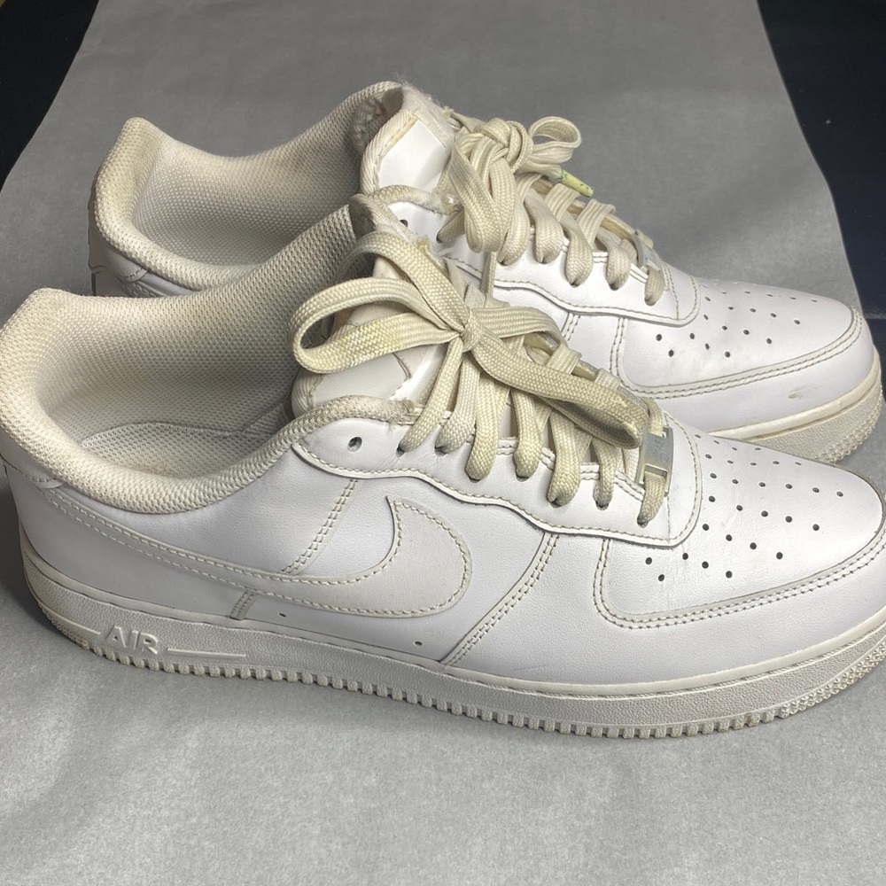 Nike Air Force 1 AF1 Low Triple White Sneakers Shoes